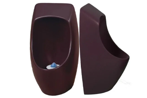 Vedetön Urimat Ceramic-pisuaari, keraaminen, mattaluumu